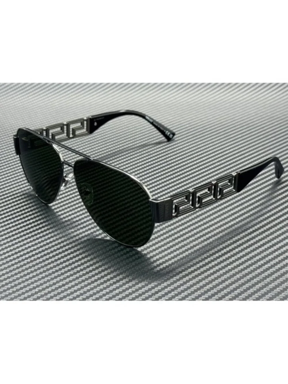 New Versace Men Gunmetal Sunglasses 61-13-145